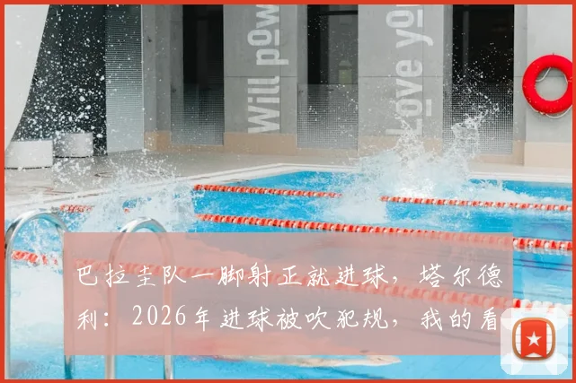 巴拉圭队一脚射正就进球,塔尔德利:2026年进球被吹犯规,我的看法不同